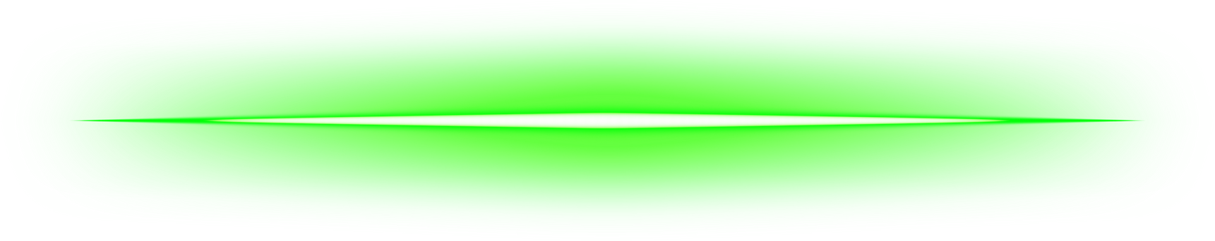 Glowing Green Neon Line